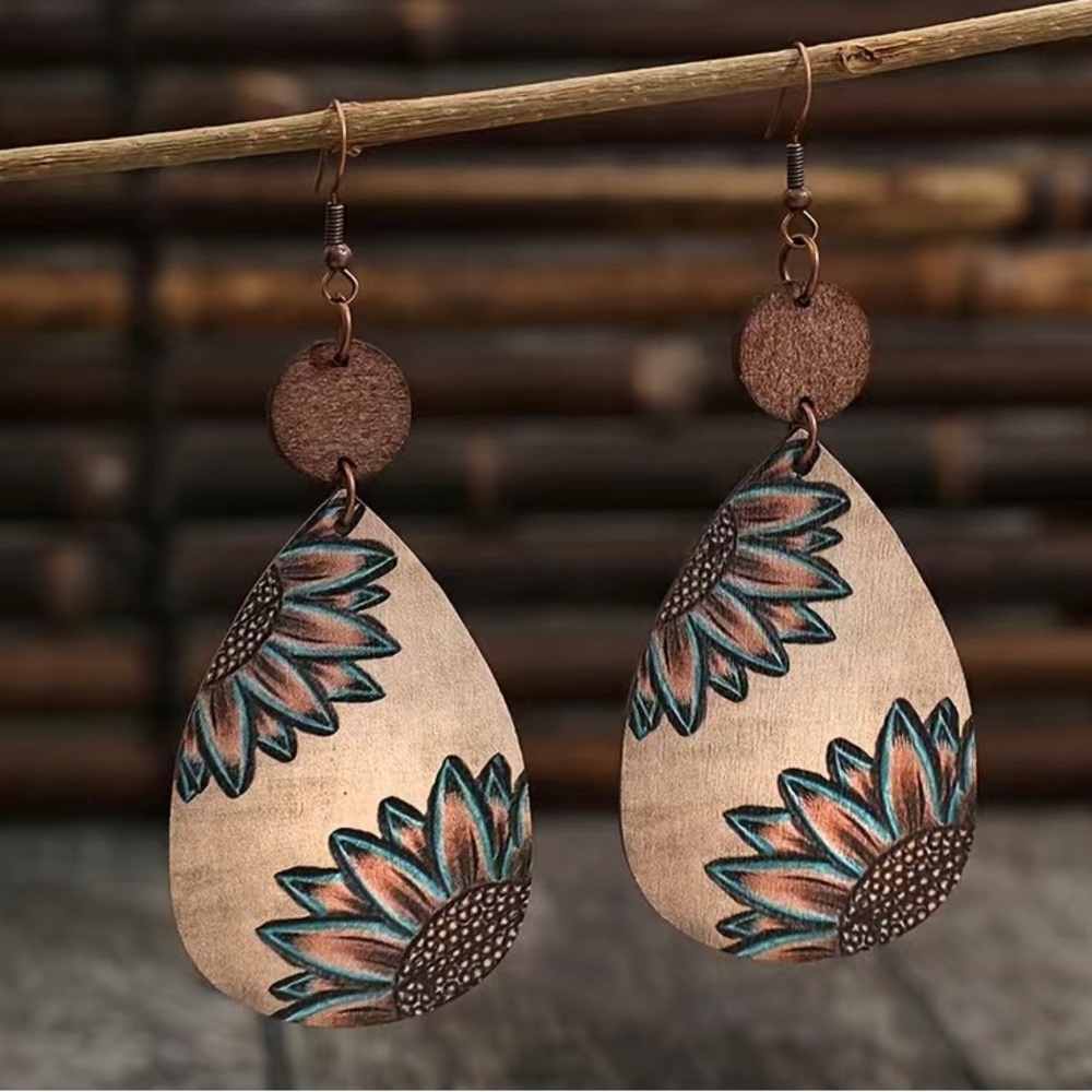 Sunflower Earrings